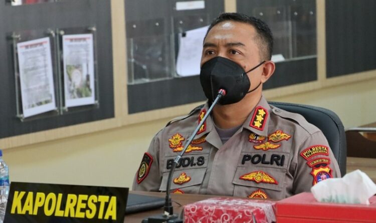Polresta Palangka Raya Terus Evaluasi Pelaksanaan Vaksinasi
