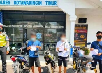 Resahkan Warga, Satlantas Tindak Pengguna Knalpot Brong