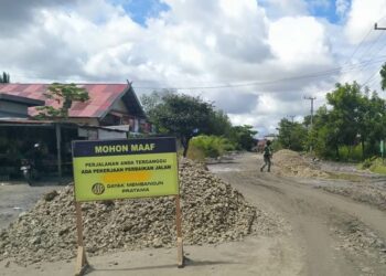 Ruas Kurun Palangka Raya, Masih Tahapan Perbaikan