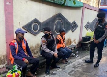 Sat Samapta Polres Seruyan Imbau Warga Patuhi Prokes