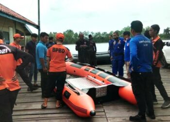 Satpolairud Polres Seruyan Latihan Penanggulangan Banjir Bersama BPBD Seruyan