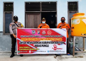 Stop Pungli, Polsek Seruyan Hilir Rutin Sosialisasikan Saber Pungli