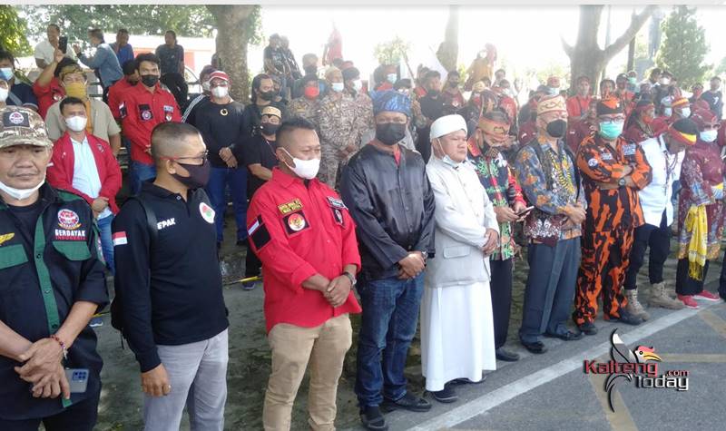 Koalisi Ormas Kalteng Kecam Ucapan Ujaran Kebencian Edy Mulyadi dan Kelompoknya