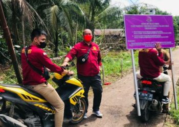 Aset Tanah 3 Hektar Tersangka Korupsi Dana Desa Talio Hulu Disita
