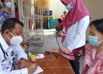 Warga Binaan Lapas Kelas II B Sampit Dapatkan Pelayanan Kesehatan