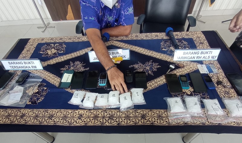 3 Jaringan Narkoba Lintas Provinsi Dibongkar BNNP Kalteng