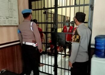 Polres Katingan melakukan Pengecekan Tahanan.