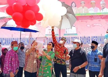 Bupati Tandatangani Prasasti Pencanangan Desa Sadar Kerukunan