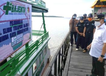Klinik Terampung Bajenta Rimba Raya Conservation Resmi di Launching Bupati Seruyan