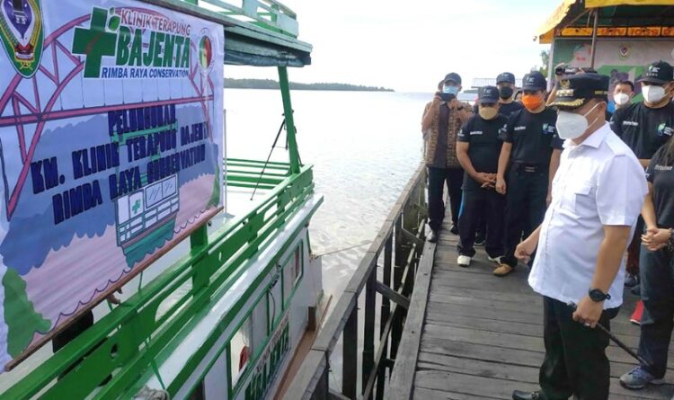 Klinik Terampung Bajenta Rimba Raya Conservation Resmi di Launching Bupati Seruyan