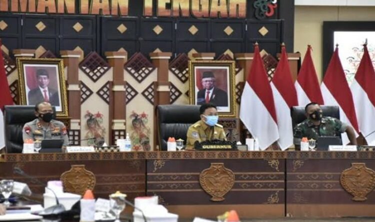 Presiden Joko Widodo Berikan Arahan Kepada Semua Kepala Daerah Hadapi Lonjakan Kasus Covid-19 di Indonesia