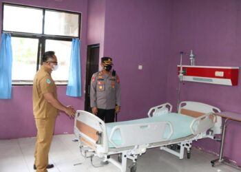 Antisipasi Lonjakan, Polres Barsel Siapkan Tempat Isolasi Pasien Covid-19
