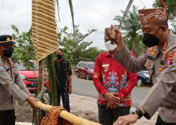 Kapolresta Palangka Raya Silaturahmi bersama Warga Kelurahan Marang