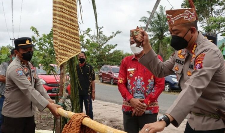 Kapolresta Palangka Raya Silaturahmi bersama Warga Kelurahan Marang