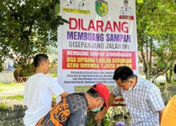Kelurahan Panarung Tingkatan Edukasi Buang Sampah Pada Tempatnya