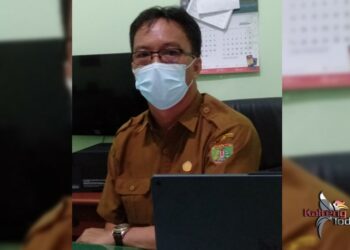 Kepala Dinas Perikanan dan Peternakan Kab Bartim Mishael SPSi SE MM (foto Iwan P)