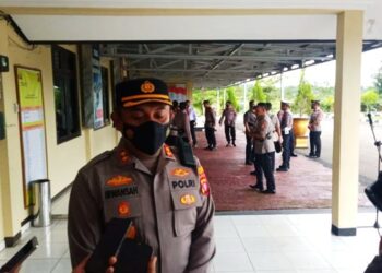 Polres Kabupaten Gunung Mas Lakukan Pergantian Jabatan