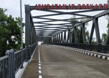 Ketua DPRD Seruyan Minta Lakukan Pemeliharaan Konstruksi Jembatan Ir. Soekarno Secara Berkala
