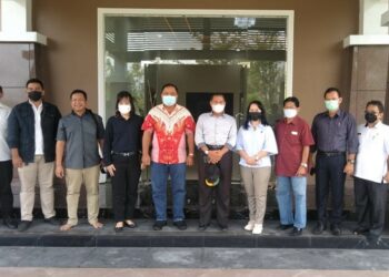 Komisi II DPRD Kalteng Bersama Dinas Tanaman Pangan dan Holtikulturan dan Perternakan Tinjau Bangunan Guest House Food Estate