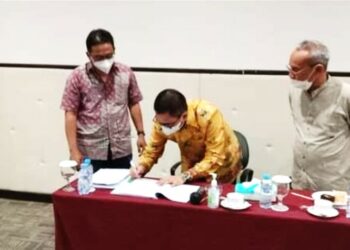 Pertemuan Finalisasi Ranperbup Pencegahan Karhutla di Pulang Pisau