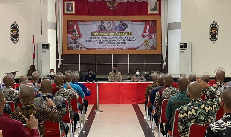 Polda Kalteng Berangkatkan 184 Calon Siswa Ke SPN