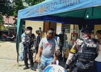 Perbatasan Kalteng-Kalsel di Pasar Panas Kembali Diperketat