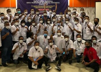 SIWO PWI Kalteng Hadiri Rakernas SIWO Indonesia