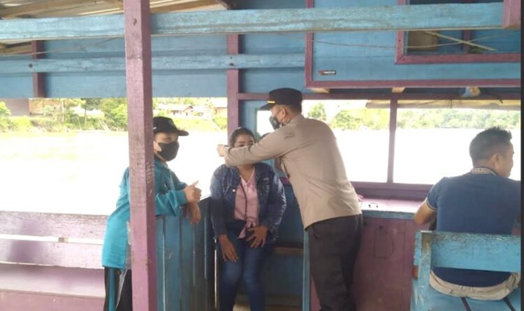 Sasar Razia Masker Di Ferry Penyebrangan