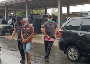 Sedang Bertransaksi, Pengedar Sabu Diringkus Polisi