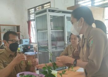 Tingkatkan Ketrampilan, TP PKK Dusun Timur 'Geluti' Tapai Ketan