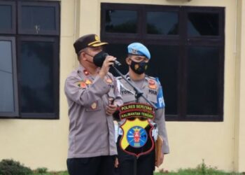 Wakapolres Seruyan Pimpin Apel Jam Pimpinan