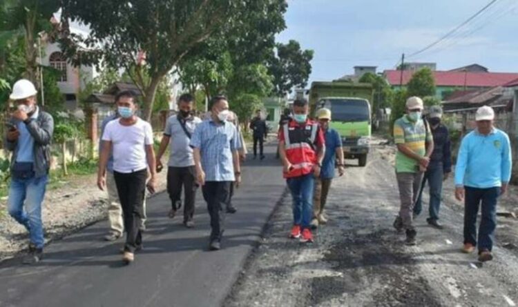 Wali Kota Palangka Raya Pastikan Proyek Infrastruktur Berjalan Lancar