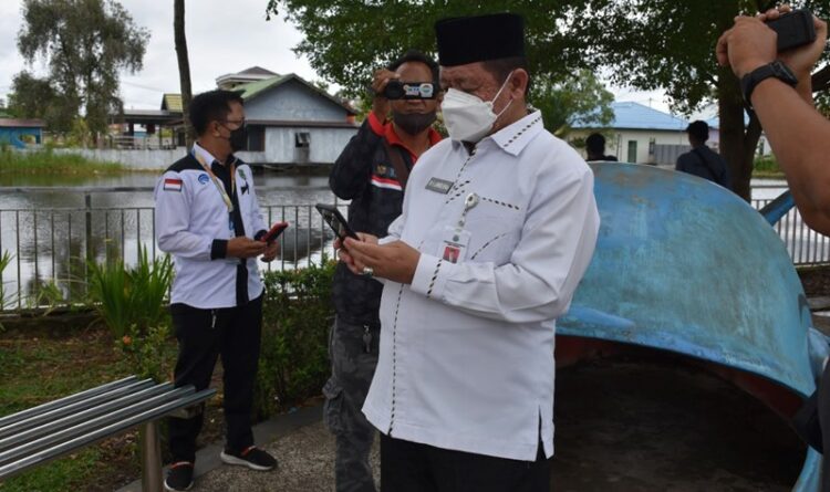 Wujudkan Kota Layak Anak,Diskominfo Pasang WiFi Gratis