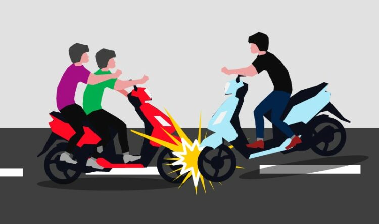 Tragis! Sesama Sepeda Motor di Jalan Kebun Sawit Kotim, 3 Orang Tewas