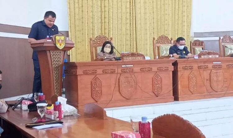Dua Raperda Diajukan Lima Fraksi Pendukung DPRD Sepakat Dibahas