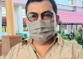 Anggota DPRD Kabupaten Katingan Rudi Hartono ketika diwawancarai,