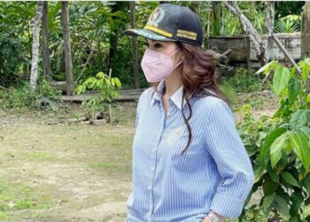Andina Theresia Narang Kunjungi Fasilitas Kesehatan di Tewang Sanggalang Garing