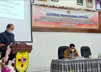 Pemkab Gumas Gelar Asistensi Penyusunan LPPD