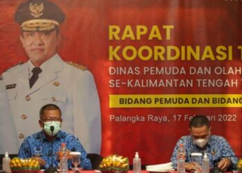 Asisten PemKesra Katma FD Buka Rakornis Kepemudaan dan Keolahragaan se-Kalimantan Tengah