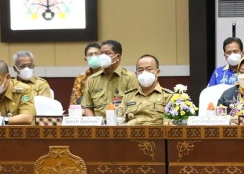 Bupati Seruyan Yulhaidir mengikuti Rapat Koordinasi Pemberantasan Korupsi terintegrasi se-Kalimantan Tengah