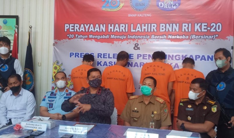 Bawa 300 Gram Sabu, Tiga Kurir Antar Provinsi Berhasil Diringkus