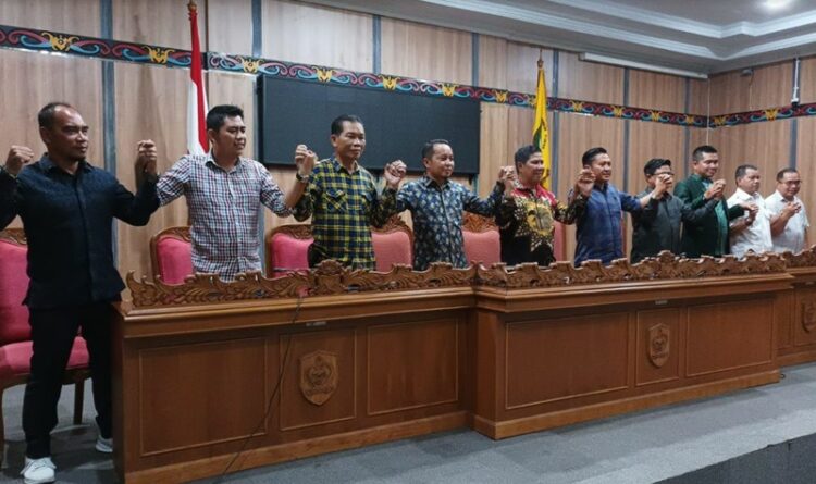 Polemik Reposisi AKD Berlanjut, 5 Fraksi Partai Protes Surat Ketua DPRD Kotim