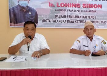 Lohing Simon Himpun Usulan Masyarakat Kecamatan Sebangau, Palangka Raya