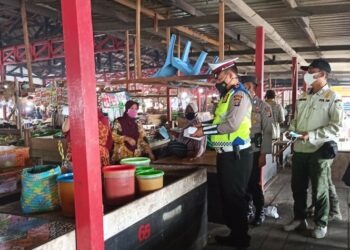Minimalisir Covid-19, Satreskrim Polres Seruyan Beserta Anggota Gabungan Laksanakan Ops Yustisi