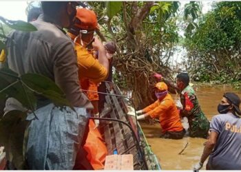 Penemuan Mayat di DAS Kahayan Desa Pilang Ternyata Seorang ABK