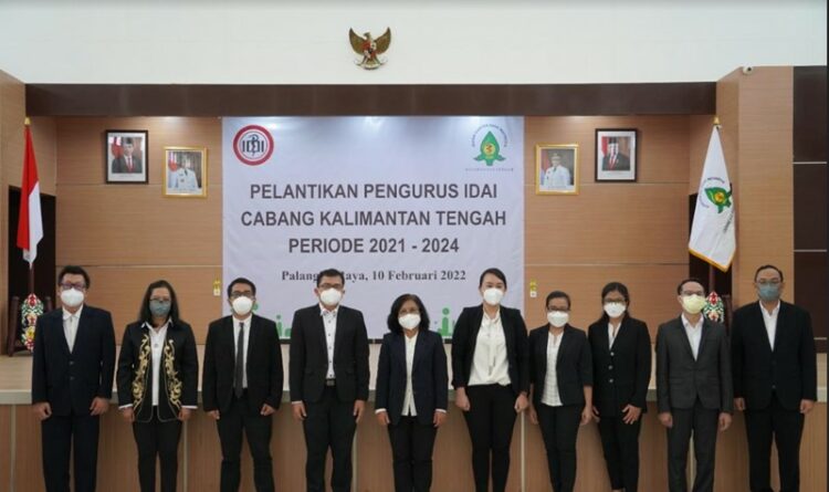 Pengurus IDAI Cabang Kalimantan Tengah Resmi Dilantik