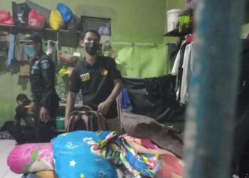 Deteksi Dini Penyelundupan Barang Terlarang, Rutan Gelar Razia Blok Hunian