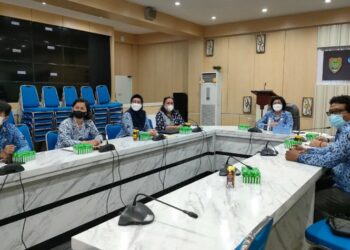 Pemprov. Kalteng Hadiri Acara Launching/Sosialisasi Kompetisi Pengelolaan Pengaduan Pelayanan Publik Tahun 2021