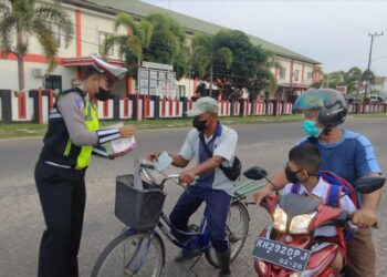 Sat Lantas Polres Seruyan Ingatkan Warga yang Belum Tertib Lalulintas