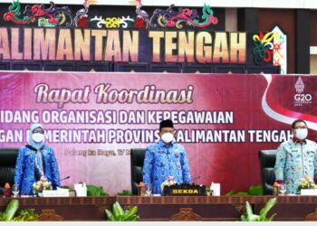 Bidang Organisasi dan Kepegawaian Se-Kalteng Tahun 2022